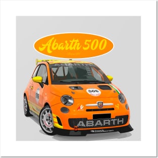 ABARTH 500 506 Posters and Art